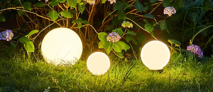 Solcellsbelysning för trädgården