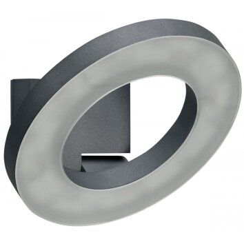 Albert Lampor 210 Utomhusbelysning, vägglampa utomhus LED Antracit, 1-ljuskällor