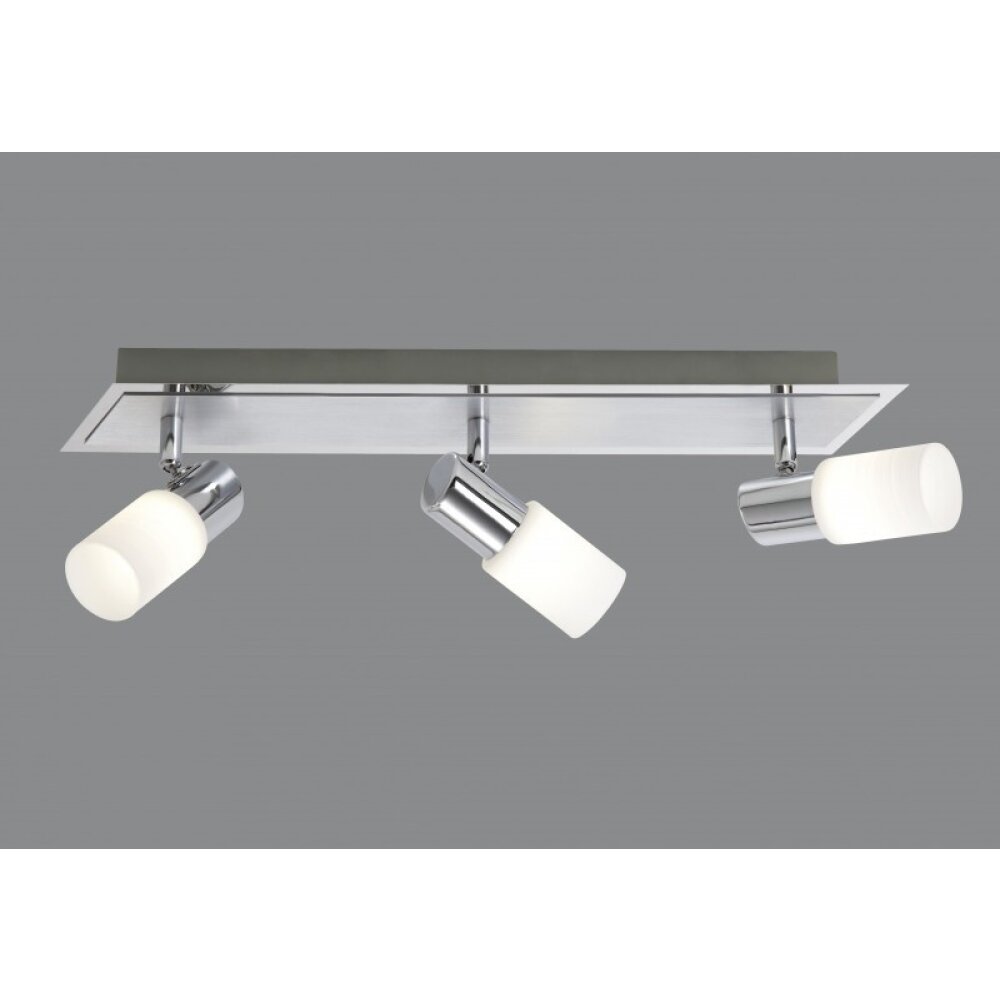 Trio CLAPTON taklampa, Taklampa, Takstrålkastare LED Krom, 3-ljuskällor main product photo