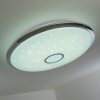 Alar Taklampa LED Krom, Vit, 1-ljuskällor, Fjärrkontroll