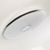 Alar Taklampa LED Krom, Vit, 1-ljuskällor, Fjärrkontroll