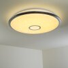 Alar Taklampa LED Krom, Vit, 1-ljuskällor, Fjärrkontroll