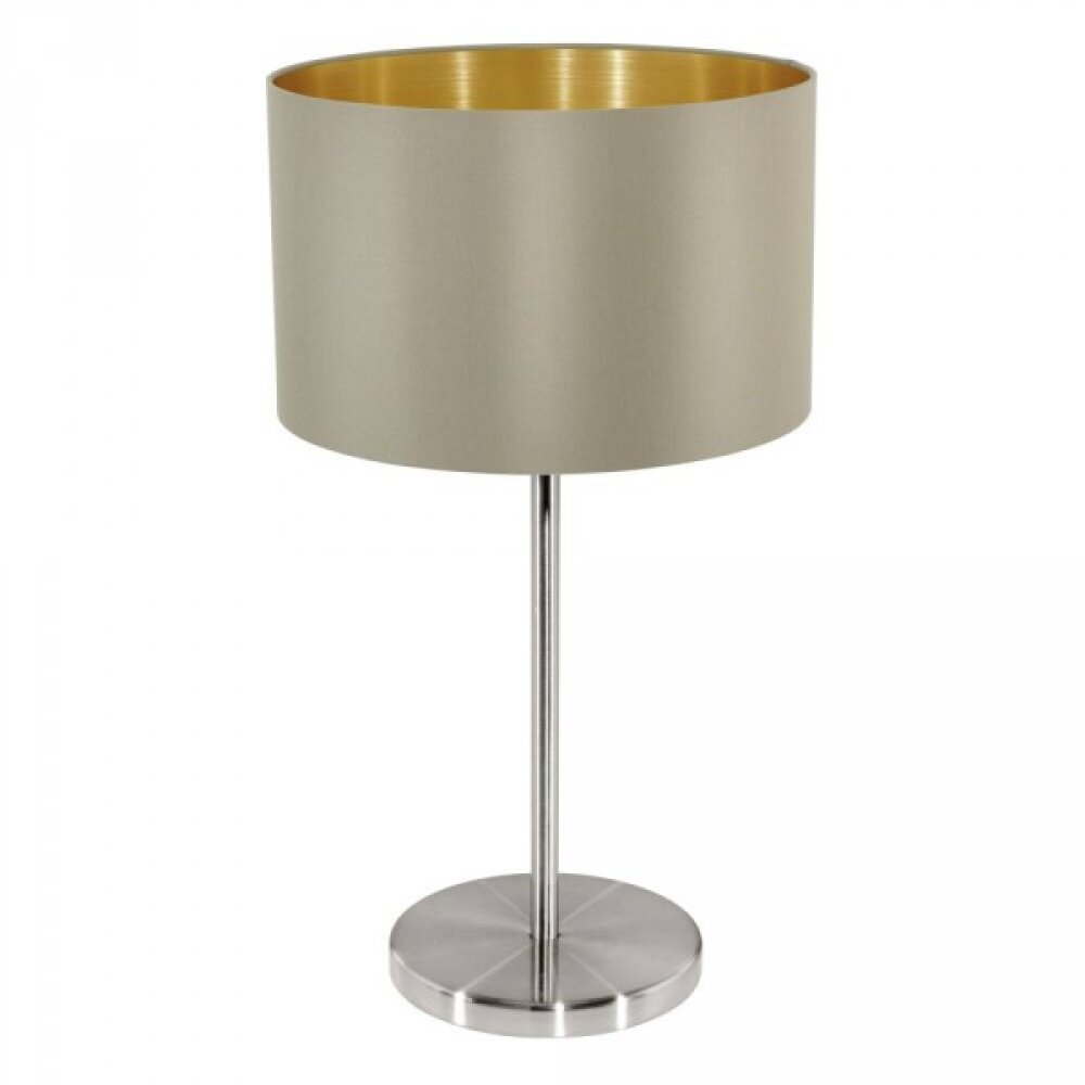 Eglo MASERLO Bordslampa Nickel matt, 1-ljuskällor main product photo