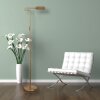 Steinhauer MEXLITE Golvlampa, Golvlampa, Läslampa LED Brons, 1-ljuskällor