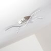 Mapleton Taklampa LED Nickel matt, 4-ljuskällor