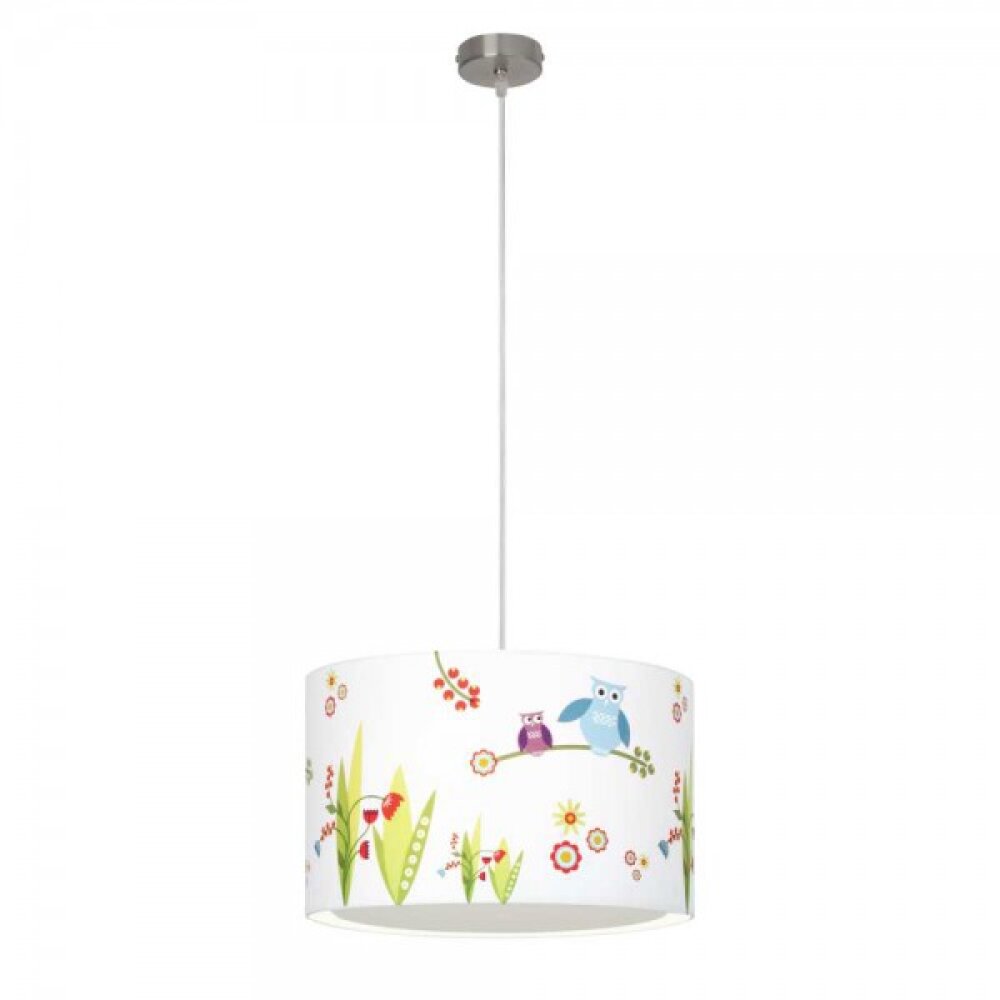 Brilliant Birds Pendelbelysning färgglada, Vit, 1-ljuskällor main product photo