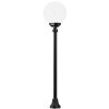 LCD Soltau Golvlampa Svart, 1-ljuskällor