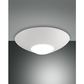 Fabas Luce Lizzy Taklampa LED Vit, 1-ljuskällor