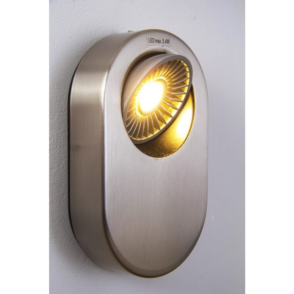 Granada Vägglampa, Väggspotlight LED Nickel matt, 1-ljuskällor main product photo