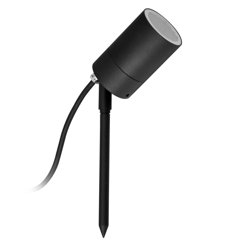 KS Erlichting Pin Spotlight trädgård Svart, 1-ljuskällor main product photo