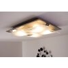 Eglo GUADIANO Taklampa LED Nickel matt, 4-ljuskällor