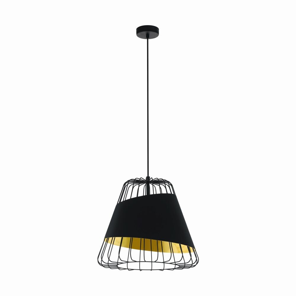 Eglo AUSTELL Pendellampa Svart, 1-ljuskällor main product photo