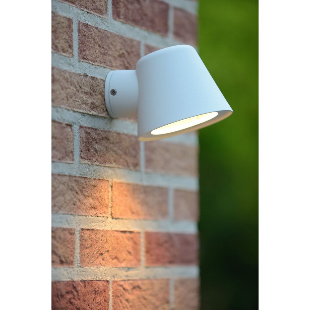 Lucide DINGO-LED Vägglampa LED Vit, 1-ljuskällor main product photo