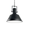Ideallux FISHERMAN Pendellampa, Pendelbelysning Svart, 1-ljuskällor