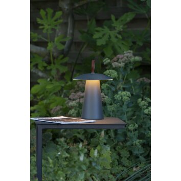 Lucide DONNA Bordslampa Antracit, 1-ljuskällor