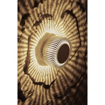 Konstsmide Lampor Konstsmide vägglampa utomhus, Vägglampa LED Aluminium, Färg i rostfritt stål, 1-ljuskällor