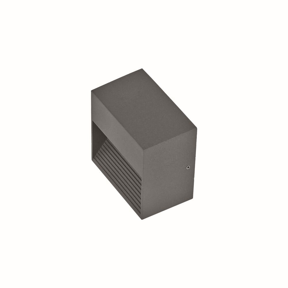Ideallux DOWN Vägglampa Antracit, 1-ljuskällor main product photo