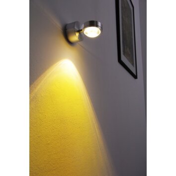 Harare Vägglampa, Vägglampa med lins LED Aluminium, 1-ljuskällor