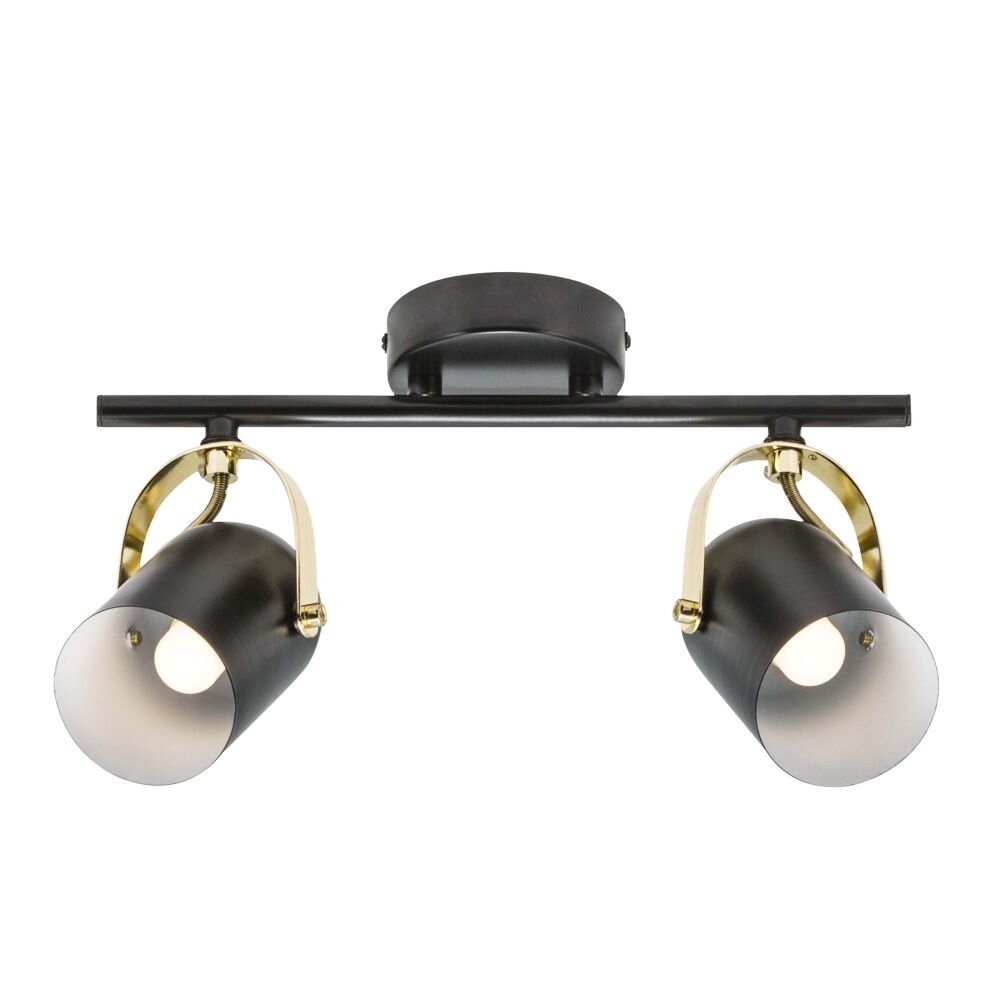 Nordlux LOTUS Taklampa, Takstrålkastare Mässing, Svart, 2-ljuskällor main product photo