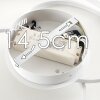 Chute Taklampa LED Vit, 45-ljuskällor