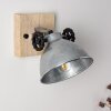 Svanfolk Vägglampa Brun, Svart, Galvaniserad, 1-ljuskällor