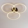 Johsa Taklampa LED Svart, 3-ljuskällor
