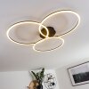 Johsa Taklampa LED Svart, 3-ljuskällor