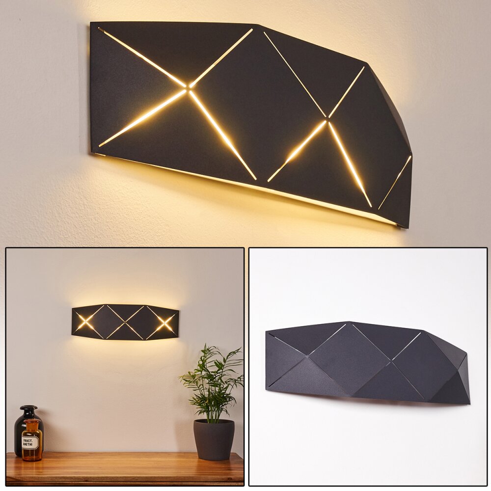 Shouver Vägglampa LED Svart, 1-ljuskällor main product photo