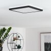Siguna Taklampa, Panel LED Svart, Vit, 1-ljuskällor