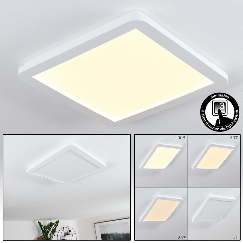Siguna Taklampa, Panel LED Vit, 1-ljuskällor main product photo