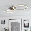Malanje Taklampa LED Nickel matt, 2-ljuskällor