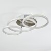 Malanje Taklampa LED Nickel matt, 3-ljuskällor