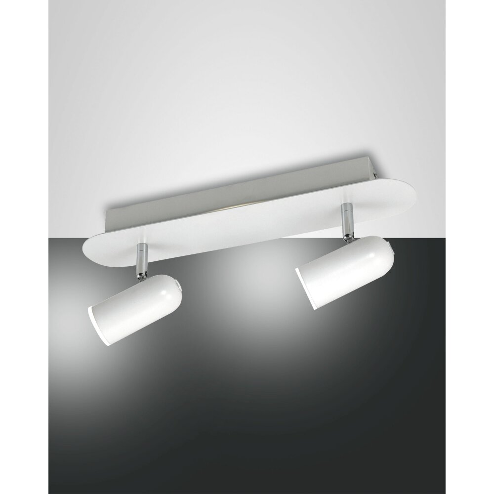 Fabas Luce Spotty Taklampa, Takstrålkastare LED Vit, 2-ljuskällor main product photo
