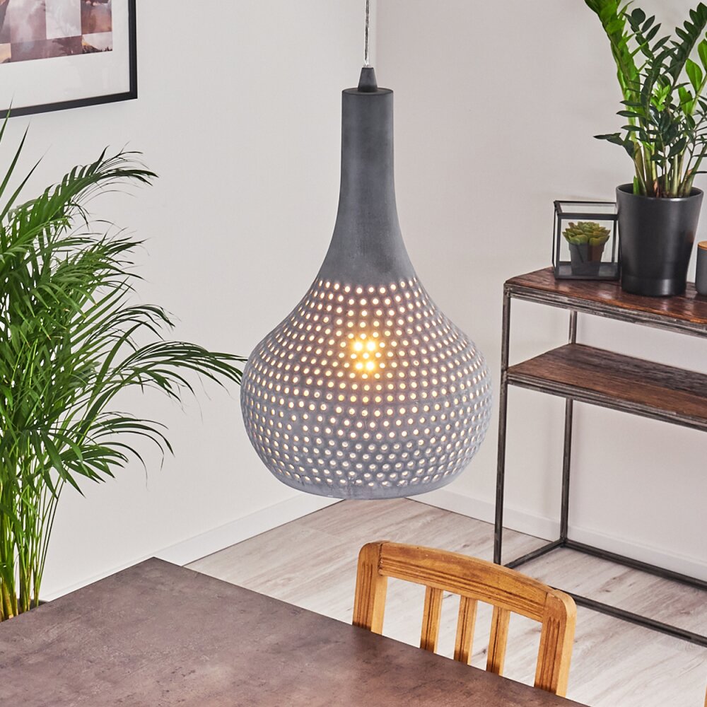 Alenhoven Pendellampa Grått, 1-ljuskällor main product photo