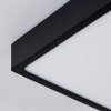 Kragos Taklampa, Panel LED Svart, 1-ljuskällor