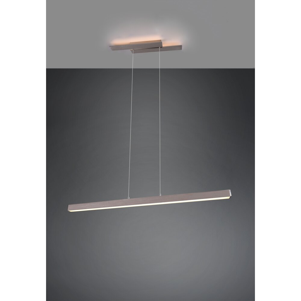 Trio Lampor Belfast Pendelbelysning LED Nickel matt, 1-ljuskällor main product photo