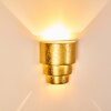 Karatschi Up & Down Lampa, Vägglampa Guld, 1-ljuskällor