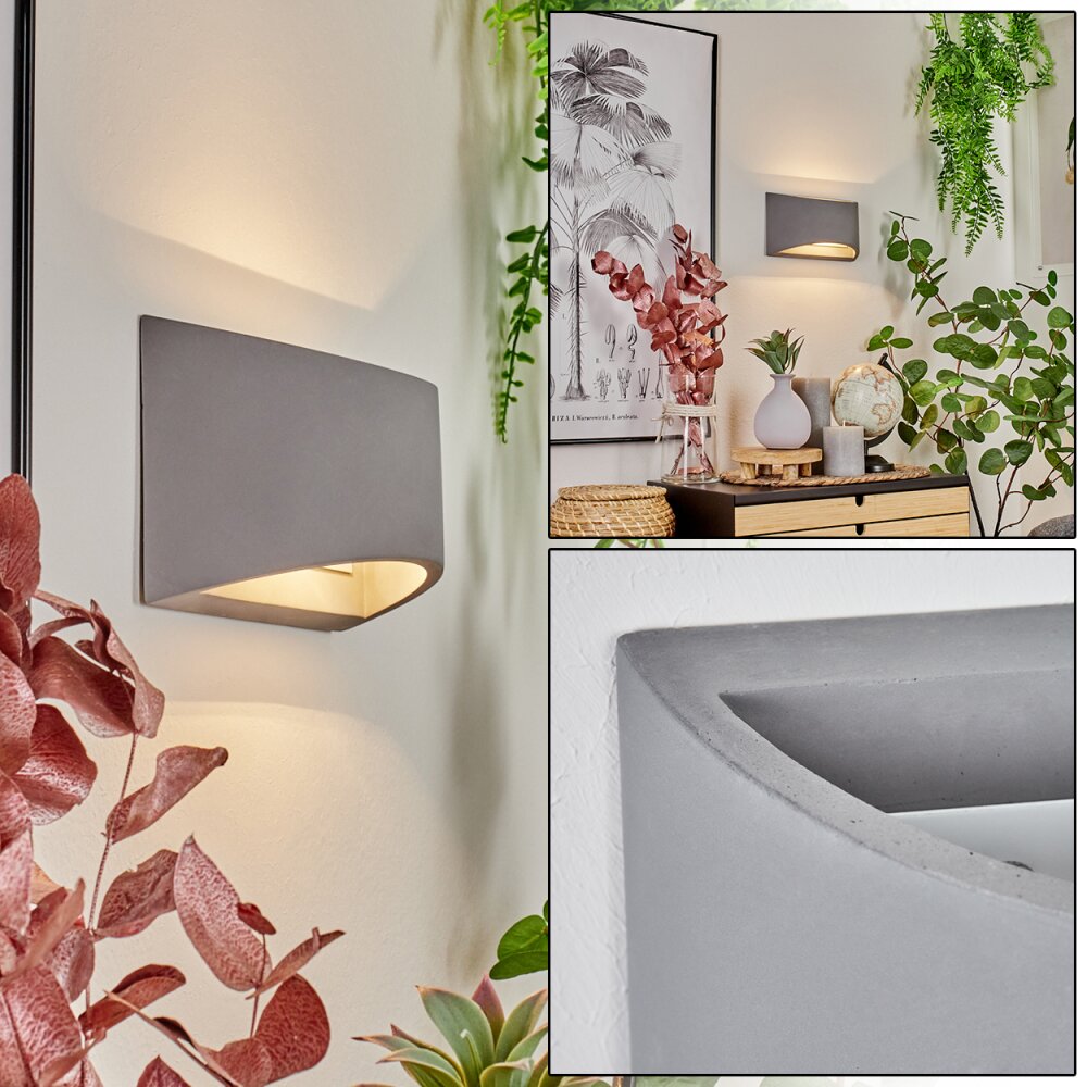 Braslo Vägglampa Grått, 1-ljuskällor main product photo