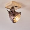 Herford Taklampa, Takstrålkastare Trä ljus, Kopparfärg, 1-ljuskällor