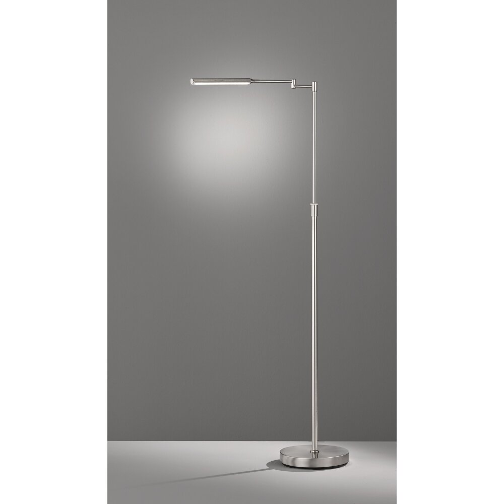 Honsel Lampor Nami Golvlampa, Läslampa LED Nickel matt, 1-ljuskällor main product photo