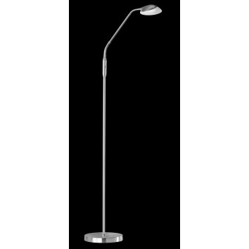 Honsel Lampor Pool Golvlampa, Golvlampa LED Nickel matt, 1-ljuskällor, Rörelsedetektor
