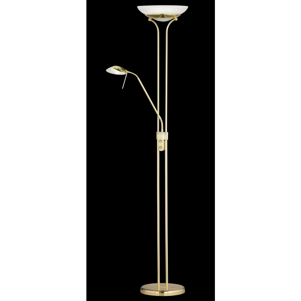 Honsel Lampor Pool Golvlampa, strålkastare LED Mässing, 1-ljuskällor, Rörelsedetektor main product photo