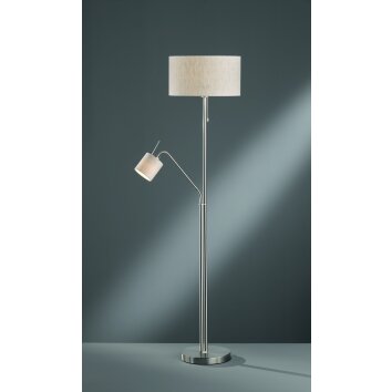 Honsel Lampor Layer Golvlampa, Golvlampa Nickel matt, 1-ljuskällor