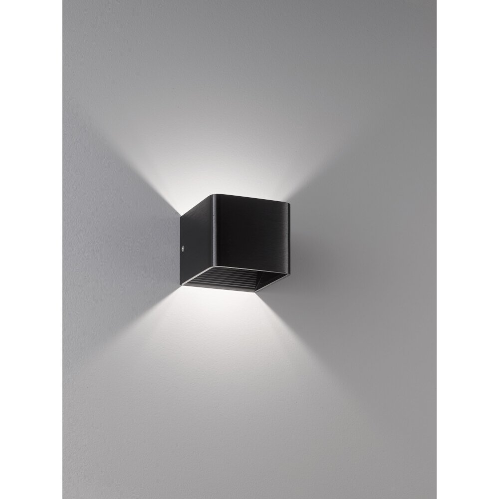 Honsel Lampor Dan Vägglampa LED Svart, 1-ljuskällor main product photo
