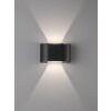Honsel Lampor Wall Vägglampa Svart, 2-ljuskällor