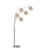 Honsel Lampor Annecy Golvlampa, Golvlampa, Läslampa Nickel matt, 5-ljuskällor