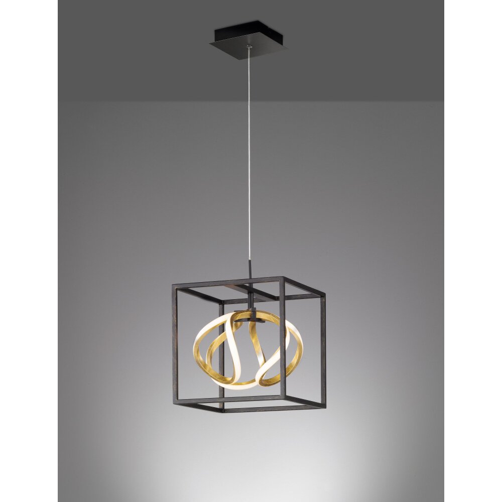 Honsel Lampor Gesa Pendelbelysning LED Svart, 1-ljuskällor main product photo