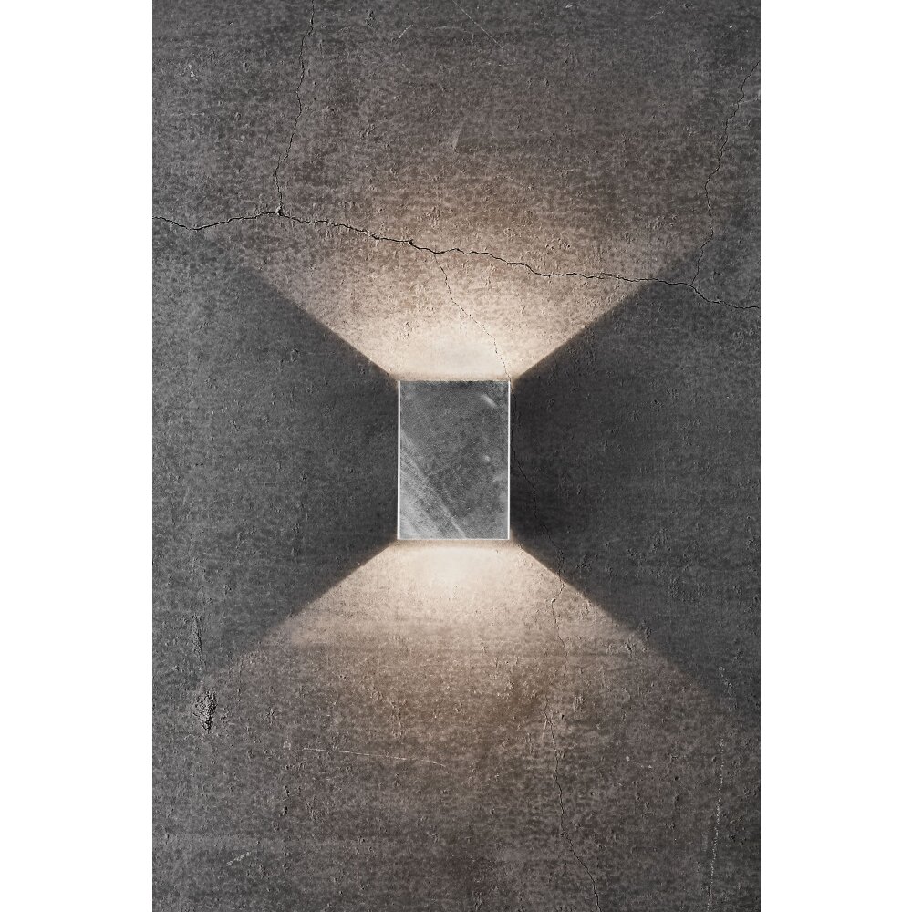 Nordlux FOLD Utomhusbelysning LED Stål borstat, 2-ljuskällor main product photo