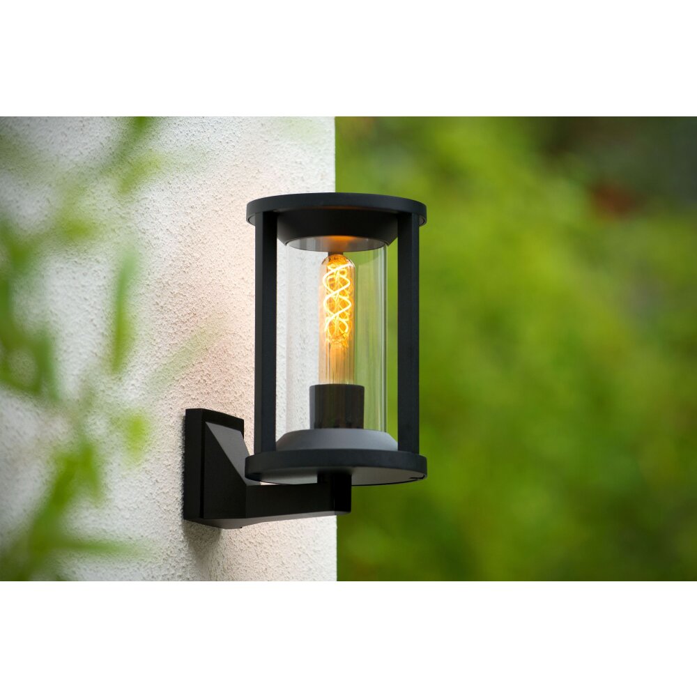 Lucide CADIX Utomhusbelysning Svart, 1-ljuskällor main product photo