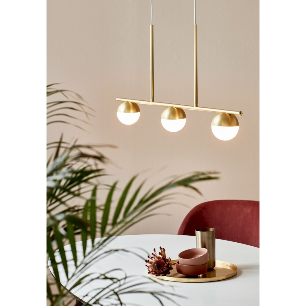 Nordlux CONTINA Pendelbelysning Mässing, 3-ljuskällor main product photo